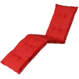 MADISON N.Y Liegenauflage Basic 200 x 65 cm Rot