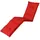 MADISON N.Y Liegenauflage Basic 200 x 65 cm Rot