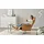 Wohnwert Relaxsessel Mira Leder 81 x 119 x 93 cm Braun mit Relax-Funktion