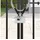 vidaXL Vorhängeschloss 2 pcs Silber Stahl