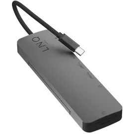 linq connects Pro Studio USB-C 10Gbps Multiport Hub Schwarz