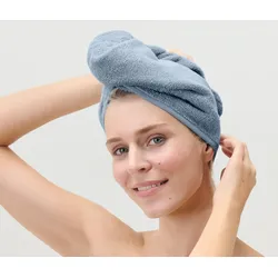 Tchibo - Turban-Handtuch - hellblau