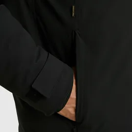 PME Legend Steppjacke PME LEGEND "CREWCAT", Herren, Gr. 3XL, jet schwarz, Web, Obermaterial: 100% Polyester, normal hüftbedeckend, abgesteppt mit Klettverschluss,mit Windstopper, Jacken Steppjacke, Wind- und wasserabweisend, wärmende Polyesterfüllung