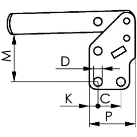 AMF Senkrechtspanner 6802 Gr. 3