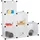 Relaxdays Stufenregal 6 Fächer, Steckregal als Kleiderschrank oder Raumteiler, offenes Regalsystem, weiß,