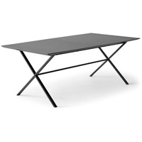 Hammel Furniture Esstisch »Meza Designtisch mit Auszugsfunktion und 2 Einlegeplatten«, schwarz Schwarz schwarz, , 16705601-0 B/H/T: 165 cm x 74 cm x 90 cm,