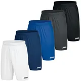 Jako Herren Short 5er-Set Sporthose Brasil COR4492 weiß 2XL