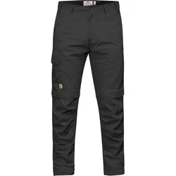 FJALLRAVEN Hose Karl Pro Zip-Off Trousers asphaltgrau|SCHWARZ 48