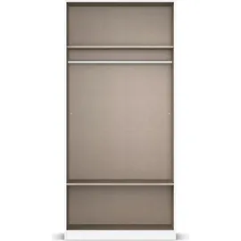 Rauch Drehtürenschrank Prandon B 91 x 197 x 54 cm Grau