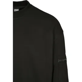 URBAN CLASSICS Training Terry Crew Sweatshirt Black S