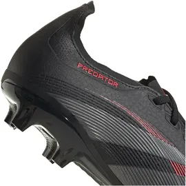 adidas Predator League FG/MG Herren Core Black/Grey Four/Lucid Red 42