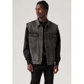 Levi's Relaxed Trucker Vest Med Indigo S