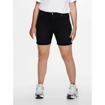ONLY CARMAKOMA Jeansshorts schwarz 42