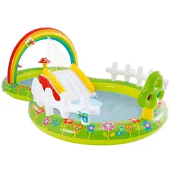 Aufblasbares Planschbecken für Kinder Intex 57154NP         Garten