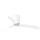 AKUNADECOR Mini Tube 128 cm Deckenventilator weiß glänzend/transparent