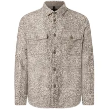 Maerz Muenchen Hemd beige / weiß M-L