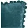 Atmosphera Créateur d'intérieur Atmosphera Kissen mit Pompons 40 x 40 cm Blaugrün