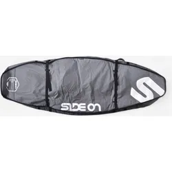 Boardbag Windsurfboard Doppelhülle 10 mm 245/65 Side On grau/weiss EINHEITSGRÖSSE