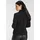MELROSE Jackenblazer MELROSE, Damen, Gr. 42, schwarz, Web, Obermaterial: 97% Polyester, 3% Elasthan. Futter: 100% Polyester, unifarben, tailliert hüftlang, Blazer, mit goldfarbenen Knöpfen