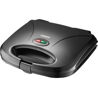 Melissa 16240109 Sandwichmaker - Grilltoaster - Sandwichtoaster - Paninitoaster - 750 W, schwarz
