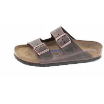 Birkenstock Arizona Weichbettung Nubukleder geölt schmal habana 36
