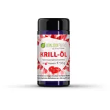 Krill-Öl, VITALSTOFFWERK®, 60 Stück Krillöl Kapseln, hochdosierte Omega-3-Fettsäuren, mehrfach ungesättigte Fettsäuren Omega 3 Kapseln, ohne Zusatzstoffe aus der Antarktis