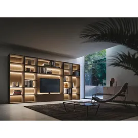 Domus Line Led Regalbeleuchtung Snunup D-motion 563mm - Lichtleiste mit seitlicher Lichtabstrahlung mit Alu Profil, Kunststoff opal - 24 V/dc