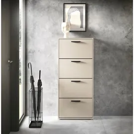 HBZ Sam Schuhschrank 59 x 136 x 17 cm beige / matt