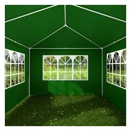 CASARIA Partezelt Rimini 3 x 6 m inkl. 6 Seitenteile Grün