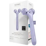geske | SmartAppGuidedTM Sonic Facial Roller | 4 in 1 | Gerät für Gesicht | Derma Roller | Professioneller Gesichtsroller | Strafft und definiert die Haut im Gesicht