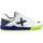 Munich Continental 963 Hallenfußballschuhe Unisex Weiß/Türkis 45