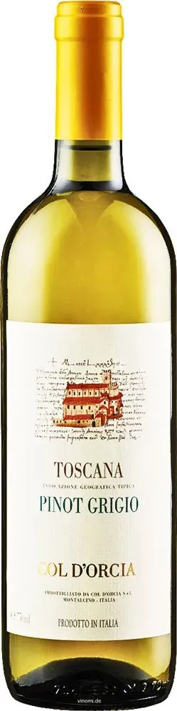 18er Set Col d'Orcia Sant'Antimo Pinot Grigio 2024 - Versandkostenfrei!