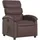 vidaXL Relaxsessel Braun Kunstleder 92 x 99,5 x 0 cm Braun mit Liegeposition
