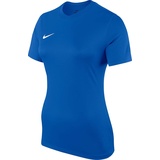Nike Damen Park VII T-Shirt, Royal Blue/White, M