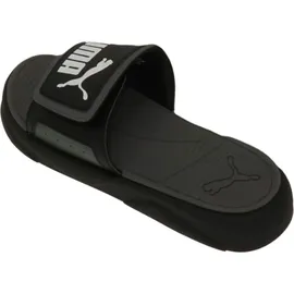 Puma Royalcat Comfort Slide Schwarz/Castlerock Weiß 49,5