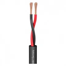 SOMMER CABLE 425-0051FC Lautsprecherkabel 2 x 2.5 mm2 Schwarz Meterware