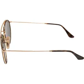 Ray-Ban Round Metal RB3447 001 50-21 polished gold/green classic