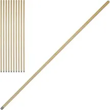 Nölle Profi Brush Stiel 140 cm Braun 10 St.