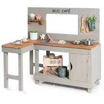 Muddy Buddy Matschküche Mud Café warmgrau