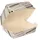 Papstar Burgerboxen 50 St. 7 cm x 12,5 cm x 12,5 cm Grau/Schwarz