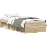 vidaXL Sonoma-Eiche 100 x 200 cm Braun