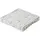 Homescapes Bodenkissen Schmale Streifen 50 x 50 cm Grau