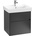 Waschtischunterschrank C00800PD 55,4x54,6x44,4cm, Black Matt Laquer
