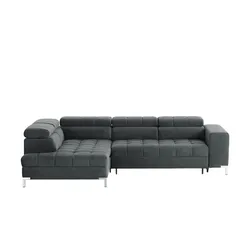 Ecksofa  Arte , schwarz , Maße (cm): B: 284 H: 97 T: 200