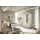 OTTO home Schlafzimmer-Set OTTO HOME "Westminster", weiß, B/H: 90cm x 200cm, Schlafzimmermöbel-Sets, beinhaltet 1 Bett, Kleiderschrank 2-türig und 1 Nachtkommode