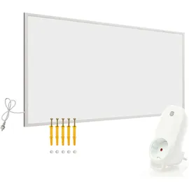 Wiltec Infrarotheizung 700 W Weiß
