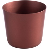 APS Schale -LEVANTE- Ø 8,5 cm, H: 8,5 cm Edelstahl, Farbe: copper red 0,4 Liter