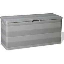 furnicato Gartenbox 117 x 45 x 56 cm Grau