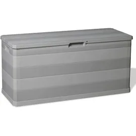 furnicato Gartenbox 117 x 45 x 56 cm Grau