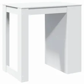 vidaXL Bartisch 102 x 70 x 103,5 cm Weiß